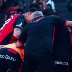 El plantel de Colón celebra un triunfo durante su participación en la Primera Nacional. Foto de archivo.