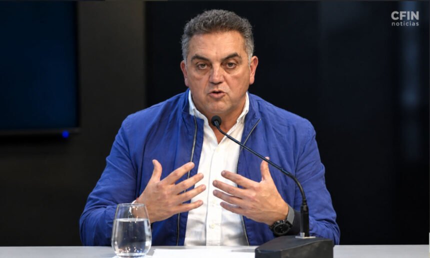 Cristian Hoffmann, presidente de Encuentro Republicano Federal de Santa Fe y referente de Unidos para Cambiar Santa Fe.
