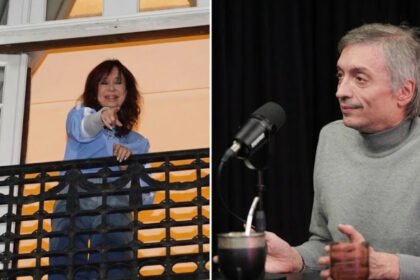Cristina Kirchner y Máximo Kirchner, dos de los principales acusados en las causas Hotesur y Los Sauces.