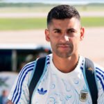 Cuti Romero durante su etapa con la Selección Argentina. Foto de archivo.