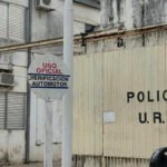 La dependencia de la Sección Automotores de la Unidad Regional XI, en Esperanza. Foto: gentileza.