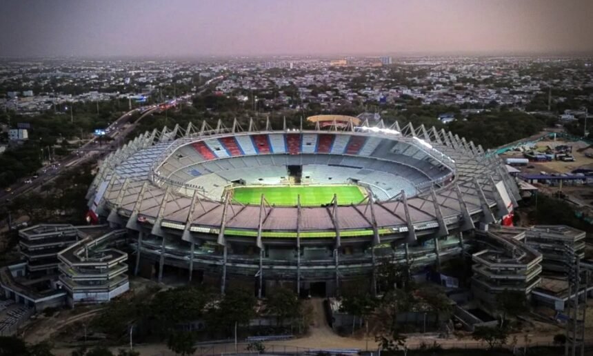 Estadio Metropolitano Roberto Meléndez de Barranquilla, Colombia, escenario de grandes encuentros del fútbol sudamericano. Foto de archivo.