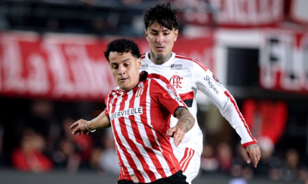 Flamengo y Estudiantes de La Plata se enfrentan en una nueva instancia de la Copa Libertadores. Foto de archivo.