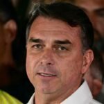 Flávio Bolsonaro, senador brasileño e hijo del expresidente Jair Bolsonaro. Foto de archivo.