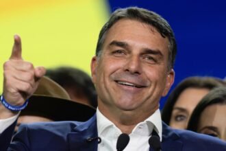 Flávio Bolsonaro, senador brasileño e hijo del expresidente Jair Bolsonaro.