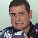Rodolfo Grimalt, durante una actividad institucional de la Policía de Santa Fe. Foto de archivo.