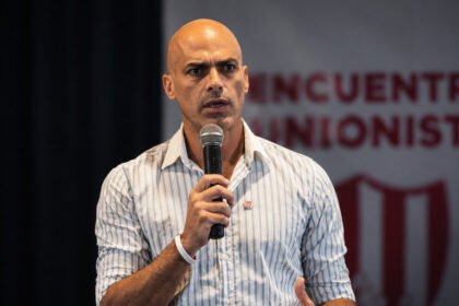Héctor Desvaux, referente de Encuentro Unionista y ex candidato a presidente del Club Atlético Unión de Santa Fe.