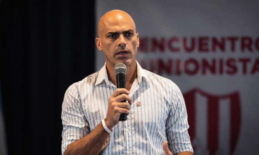 Héctor Desvaux, referente de Encuentro Unionista y ex candidato a presidente del Club Atlético Unión de Santa Fe.