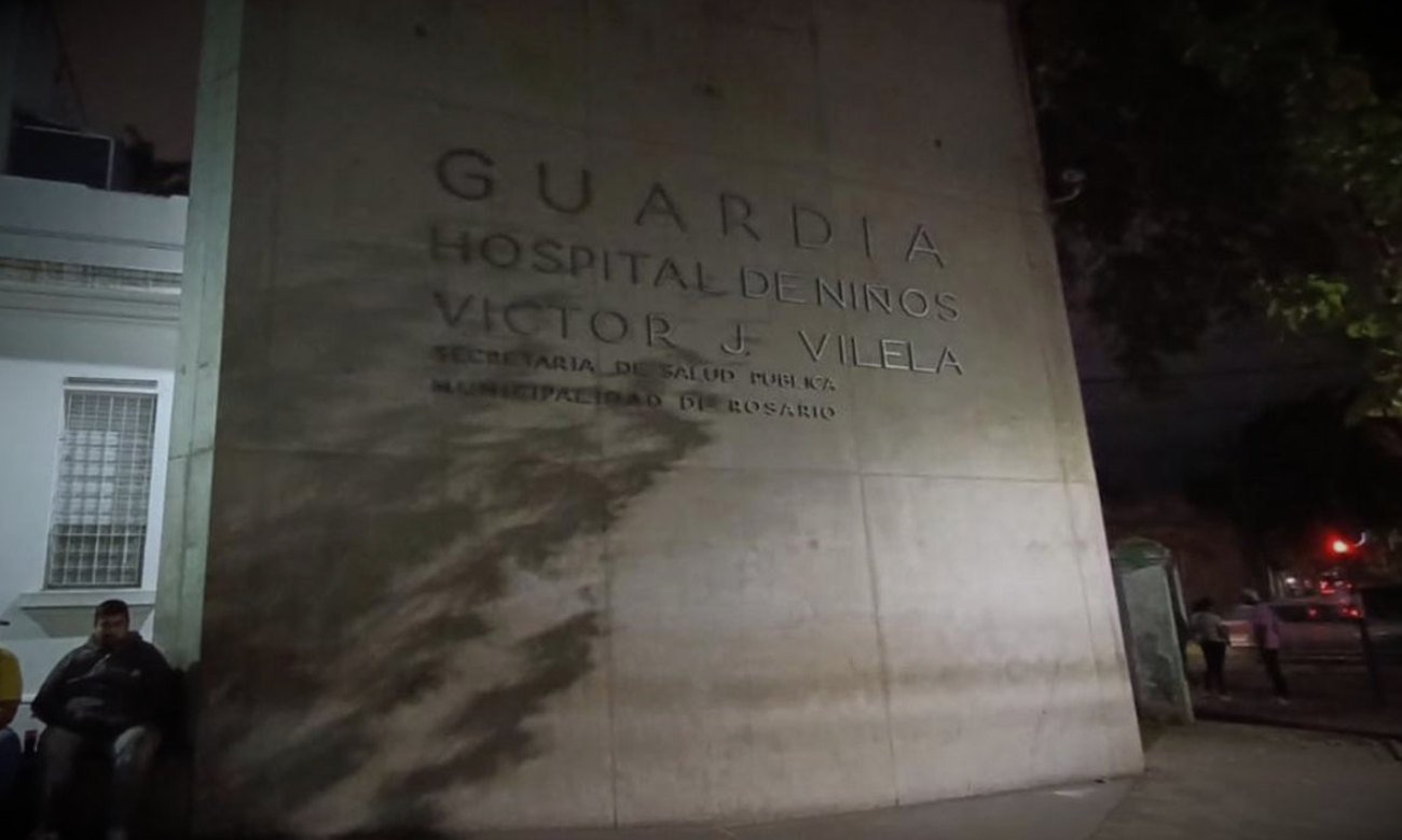 Hospital de Niños Víctor J. Vilela de Rosario. Foto de archivo.