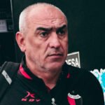 Iván Delfino, entrenador de Colón, durante una etapa al frente del plantel profesional del Sabalero. Foto de archivo.