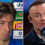 Lisandro Martínez y Wayne Rooney, protagonistas del cruce de declaraciones en torno a la actualidad del Manchester United. Foto de archivo.