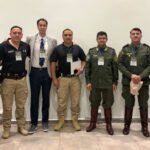 Integrantes de la Guardia Rural Los Pumas de la Policía de Santa Fe durante actividades vinculadas con la prevención de delitos y la seguridad en zonas rurales. Foto de archivo.