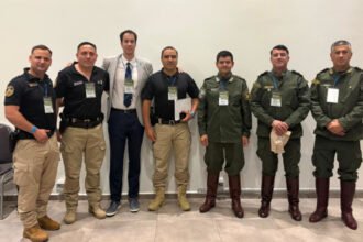 Integrantes de la Guardia Rural Los Pumas de la Policía de Santa Fe durante actividades vinculadas con la prevención de delitos y la seguridad en zonas rurales. Foto de archivo.