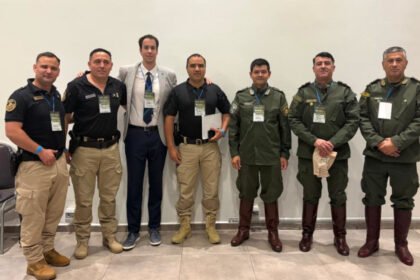 Integrantes de la Guardia Rural Los Pumas de la Policía de Santa Fe durante actividades vinculadas con la prevención de delitos y la seguridad en zonas rurales. Foto de archivo.