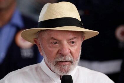 Lula da Silva durante un acto político en Brasil, en una imagen de archivo.