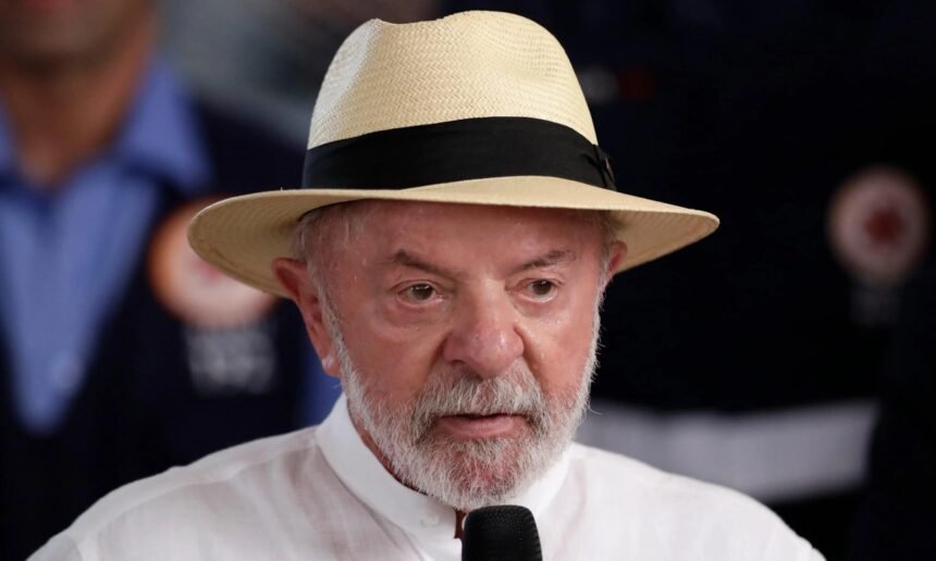 Lula da Silva durante un acto político en Brasil, en una imagen de archivo.
