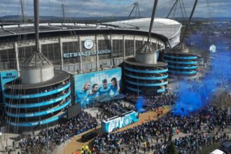 El Manchester City, protagonista de una etapa de gran crecimiento y éxitos deportivos en el fútbol inglés. Foto de archivo.