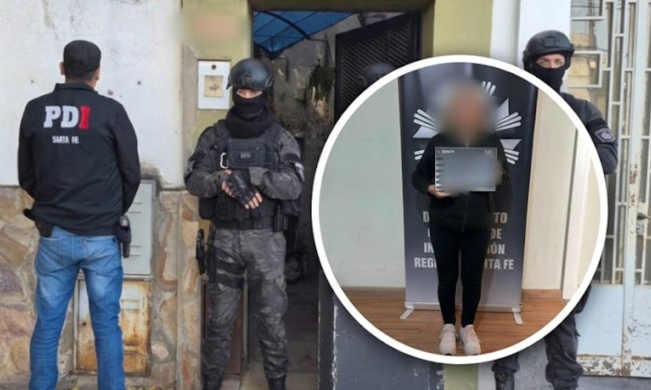 Personal de la Policía de Investigaciones realizó un procedimiento en la ciudad de Santa Fe, en el marco de una causa por presunta entrega irregular de armas de fuego. Una mujer de 66 años fue notificada de sus derechos.