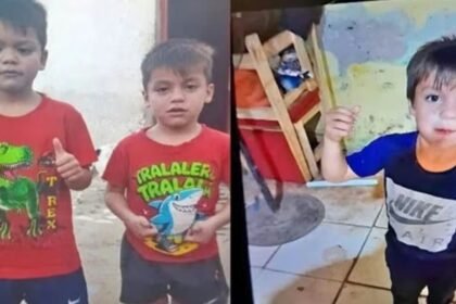 Los niños Bairon Sebastián Valdez, de 5 años; Román Bautista Valdez y Josué Cáceres, ambos de 4 años, fueron hallados sin vida en una laguna de Corzuela, Chaco.