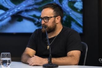 Pedro Medei, concejal de la ciudad de Santa Fe, durante su entrevista en el programa ATP Santa Fe de CyD Litoral.