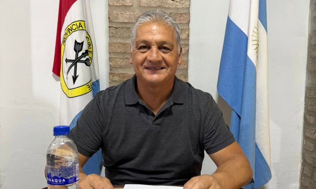 Pedro Damián Uliambre durante una actividad política. Foto de archivo.