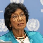 Navanethem Pillay, jurista sudafricana y referente internacional en la defensa de los derechos humanos y el fortalecimiento de la justicia internacional. Foto de archivo.