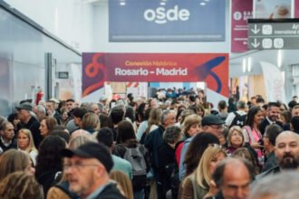 El Aeropuerto Internacional Rosario recuperó la conexión aérea directa con Madrid con dos vuelos semanales operados por World2Fly. Foto: Gobierno de Santa Fe.