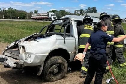 Ruta Nacional 34, uno de los principales corredores viales de Santa Fe. Las autoridades investigan las causas de los siniestros registrados en la traza.