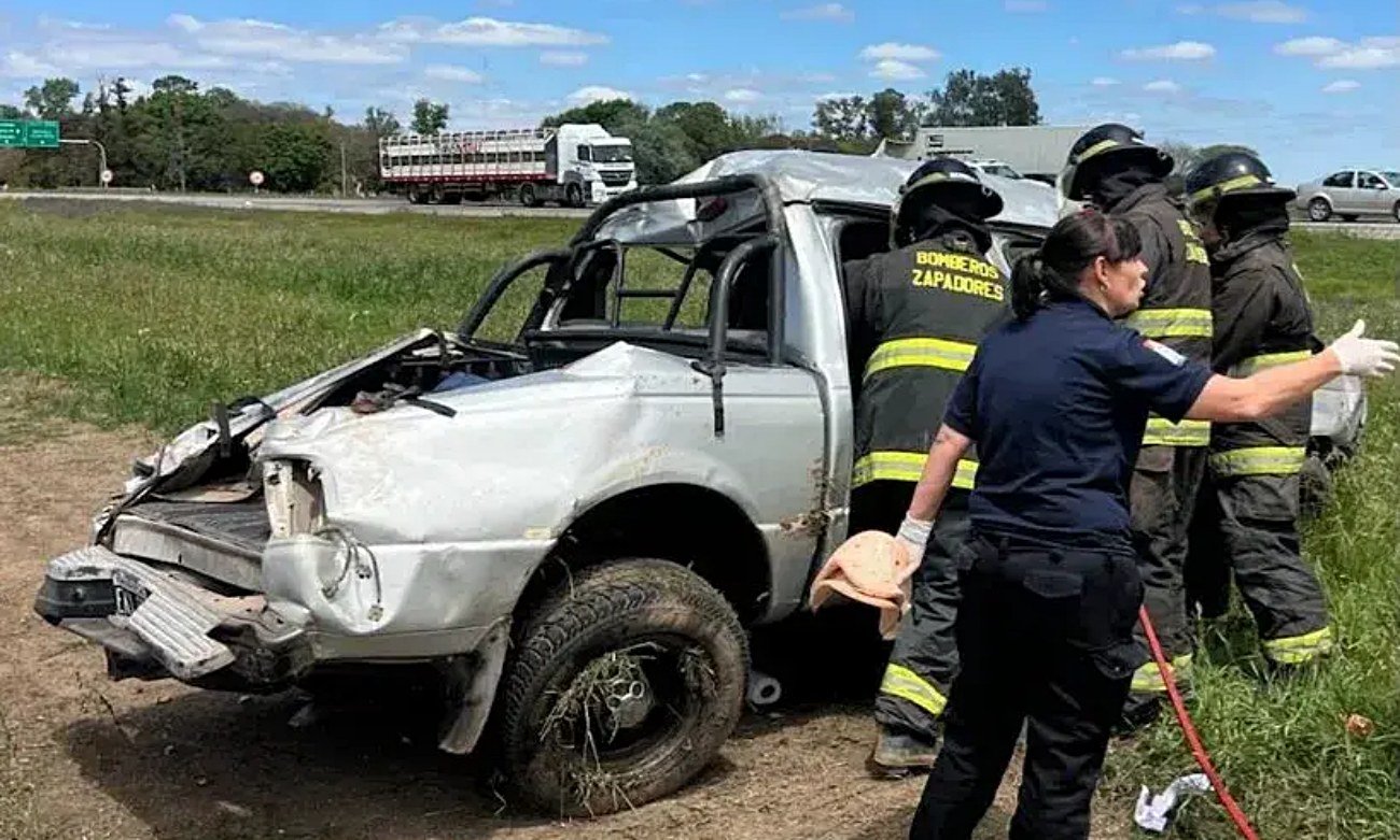 Ruta Nacional 34, uno de los principales corredores viales de Santa Fe. Las autoridades investigan las causas de los siniestros registrados en la traza.