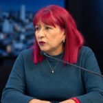 Violeta Quiroz durante la entrevista en el programa ATP Santa Fe, transmitido por CyD Litoral.