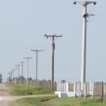 Zona rural del distrito San Justo, donde se realizarán obras para mejorar la infraestructura eléctrica. Foto de archivo.